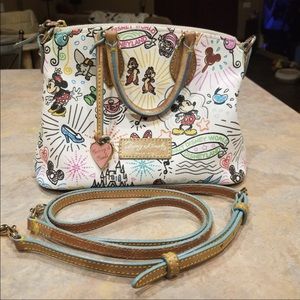 Dooney and Burke Disney sketch crossbody